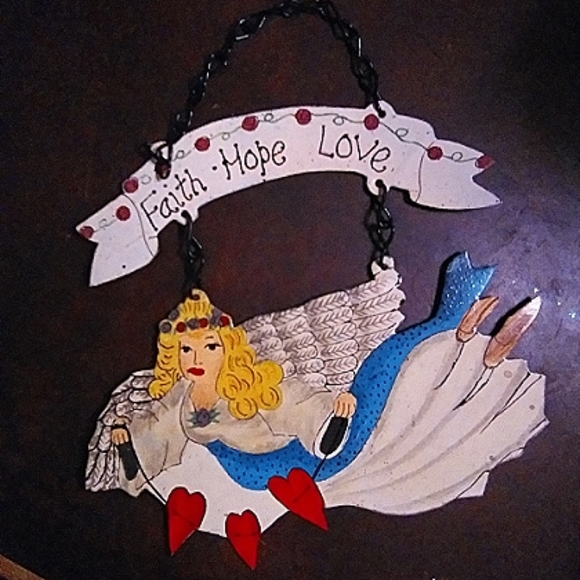 Metal Christmas Hanging Duo - Picture 3 of 4